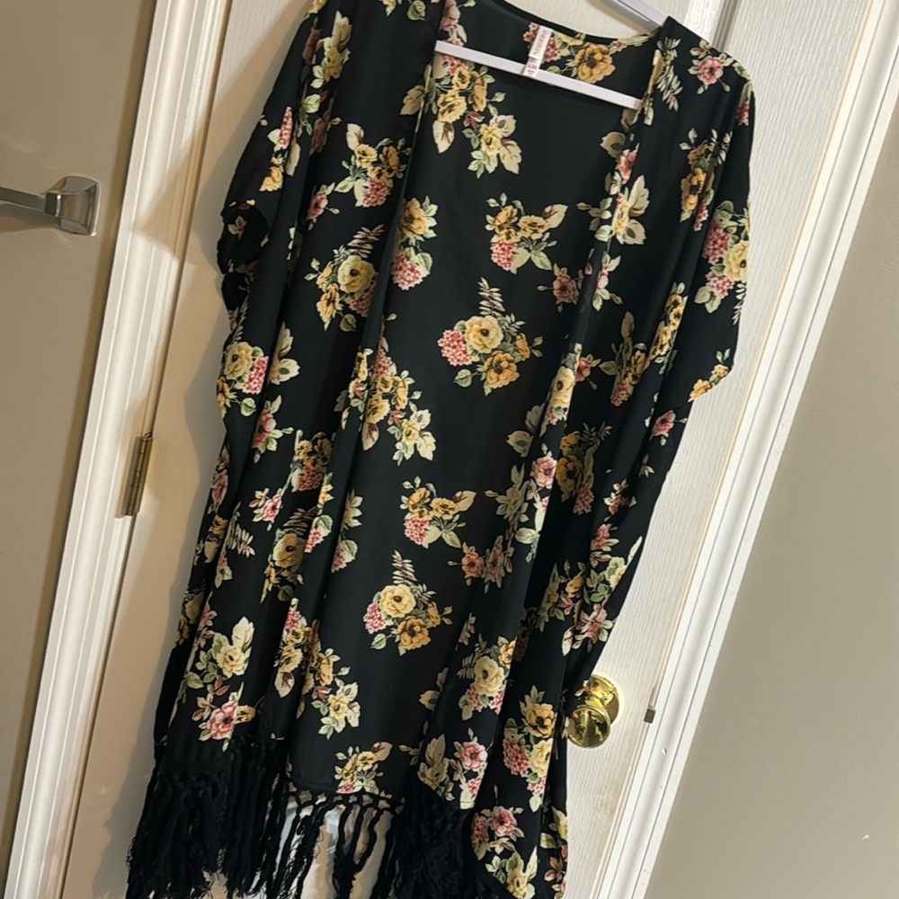 Xhilaration brand Kimono/swimsuit coverup NWOT Sz XXL